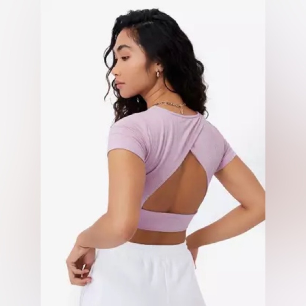Supre Open-Back Women's Top- NWOT- BLK/BLUE/PINK
